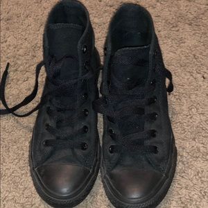 Black High Top Converse